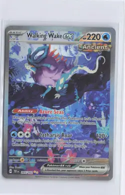 Walking Wake ex 205/162 Special Illustration Rare Temporal Forces Pokemon NM - Image 1