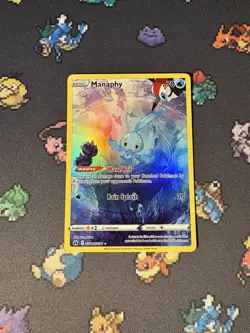 Pokemon Cards Manaphy GG06/GG70 Galarian Gallery Crown Zenith - (NM) #4 - Image 1