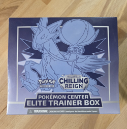 Pokemon Center Elite Trainer Box Chilling Reign Ice Rider Calyrex - Image 1