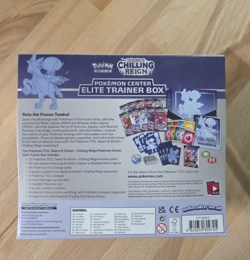 Pokemon Center Elite Trainer Box Chilling Reign Ice Rider Calyrex - Image 2
