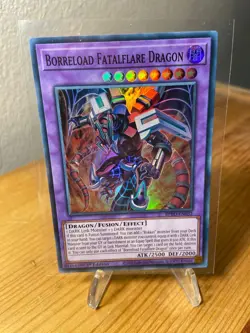 Borreload Fatalflare Dragon - 1st Edition Super Rare BPRO-EN032 Yugioh - Image 1