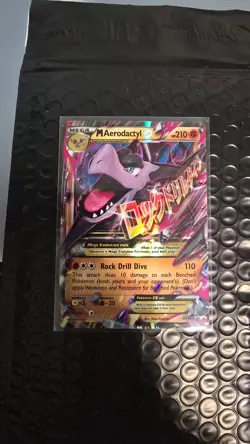 Pokemon TCG M Aerodactyl EX Rare Card XY98 XY Promo - Image 1