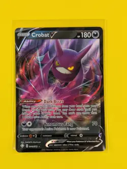 Crobat V - 044/072 - Ultra Rare Shining Fates - Pokemon Card - NM - Image 1