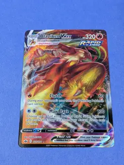 Blaziken VMAX - 021/198 - Rare Holo Chilling Reign - Pokemon Card - NM - Image 1