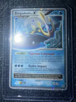 Pokemon Empoleon LV.X 120/130 Diamond & Pearl Holo Ultra Rare 140 HP Card 2007 - Image 1