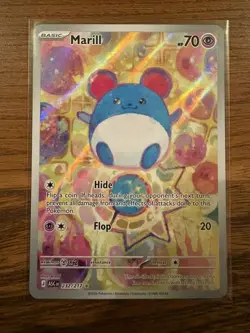 Marill 232/217 Illustration Rare Ascended Heroes Pokemon Card - Image 1