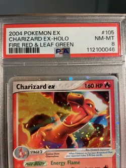 2004 Pokemon - PSA 8 - Charizard Ex - Fire Red & Leaf Green #105 - Image 2