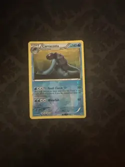 Carracosta 28/101 Black & White Plasma Blast Reverse Holo Rare Pokemon Card - Image 1