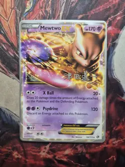 Mewtwo EX 54/113 2014 World Championship Ultra Rare Pokemon Card NM/LP - Image 1