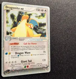 Pokemon EX DRAGON - #90/97 Dragonite ex - Ultra Rare Holo - ENG - SWIRL - HP/MP - Image 5