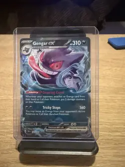 Pokemon TCG Gengar EX Double Rare Temporal Forces 104/162 S&V Near Mint 104/162 - Image 1