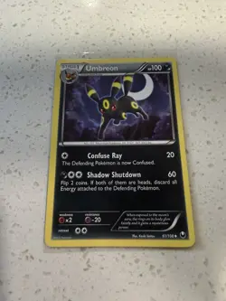 Umbreon 61/108 - 2012 Dark Explorers Non-Holo (LP) Pokemon TCG - Image 2