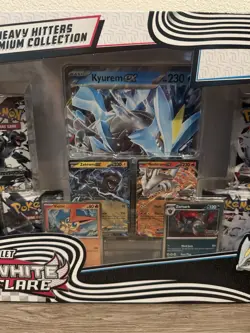 Pokemon Scarlet & Violet Black & White Bolt Flare Unova Heavy Hitters Box 2024 - Image 2