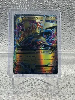2014 Pokemon TCG M Manectric EX 24/119 XY - Phantom Forces Ultra Rare Holo - Image 1