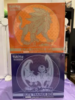 Sun and Moon Base Pokemon Center Exclusive ETB Elite Trainer Box TCG SHIPS FREE 820650802041 - Image 2