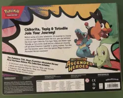 Pokemon Ascended Heroes First Partners Deluxe Pin Collection Box - Sealed New! - Image 2