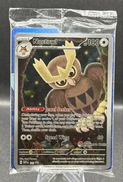 Noctowl - 141 (Pokemon Center Exclusive) 141 Sv: Scarlet & Violet Promo SEALED - Image 1
