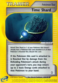 Pokemon - Time Shard - 135/147 - Uncommon - Aquapolis - NM - Image 1
