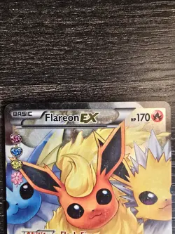 Flareon EX (Full Art) RC28-32 Generations: Radiant Collection Holo MP - Image 2