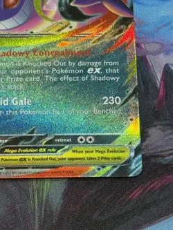 Pokemon Phantasmal Flames #56/94 Mega Gengar ex Double Rare Holo - Image 5