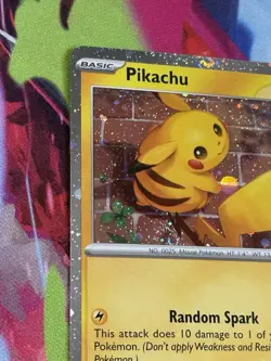 Pokemon Temporal Forces #51/162 Pikachu Stamped Pokemon Day 2026 Cosmos Holo - Image 2