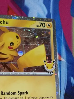 Pokemon Temporal Forces #51/162 Pikachu Stamped Pokemon Day 2026 Cosmos Holo - Image 3