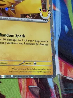 Pokemon Temporal Forces #51/162 Pikachu Stamped Pokemon Day 2026 Cosmos Holo - Image 5