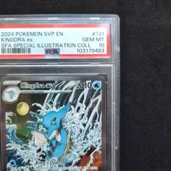 2024 Kingdra ex SVP #131 SFA Special Illustration Collection Pokemon TCG PSA 10 - Image 5