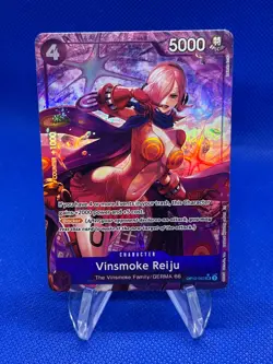 One Piece Legacy of the Master Vinsmoke Reiju OP12-063 Alternate Art SR NM - Image 1