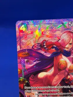 One Piece Legacy of the Master Vinsmoke Reiju OP12-063 Alternate Art SR NM - Image 3