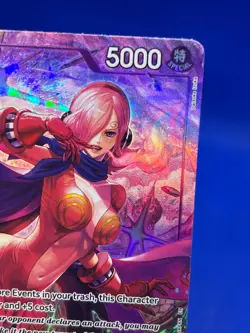 One Piece Legacy of the Master Vinsmoke Reiju OP12-063 Alternate Art SR NM - Image 4