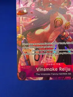 One Piece Legacy of the Master Vinsmoke Reiju OP12-063 Alternate Art SR NM - Image 5