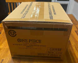 US Fast Ship One Piece Card Extra Booster Memorial Collection SEALED CASE EB-01 - Image 1