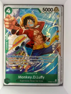 PRB02-005 Monkey.D.Luffy - PRB02-005 English SR One Piece TCG Card Game - Image 1