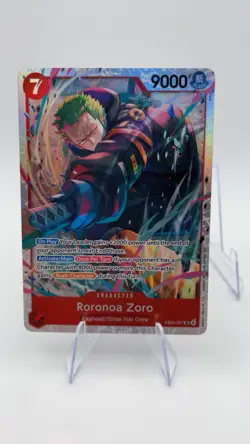 One Piece Roronoa Zoro EB04-007 SR ENGLISH OP15 - Image 1
