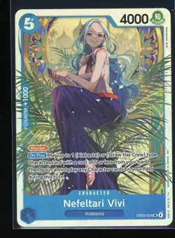 Nefeltari Vivi One Piece EB03 Heroines Edition Super Rare #024 - Image 1