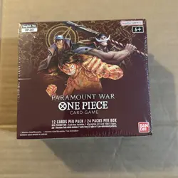 Paramount War Booster Box OP-02 One Piece TCG Sealed - Image 1