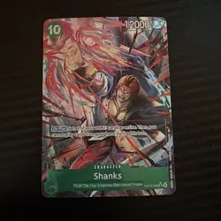One Piece Shanks (028) (Alternate Art) OP13-028 Carrying On His Will Foil - Image 1