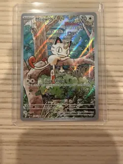 Meowth - 106/094 - Illustration Rare - Phantasmal Flames - Pokemon Card - NM/M - Image 1