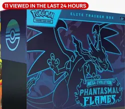 Pokemon Cards - Mega Evolution Phantasmal Flames - ELITE TRAINER BOX (9 Packs+) - Image 1