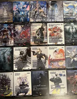 Magic The Gathering Lot Of 34 Final Fantasy Through The Ages Cards - Image 3