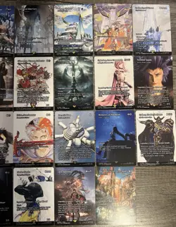 Magic The Gathering Lot Of 34 Final Fantasy Through The Ages Cards - Image 4