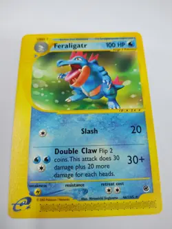 MINT Feraligatr 46/165 Expedition E-Reader Rare Pokemon Card - Image 1