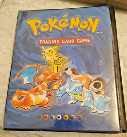 Official 1999 WOTC Pokemon TCG Card Folder Rare (no cards) binder holder - Image 1