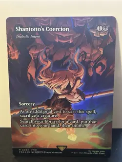 Shantotto's Coercion -Diabolical Intent (Showcase Foil) - Final Fantasy FCA 0034 - Image 1