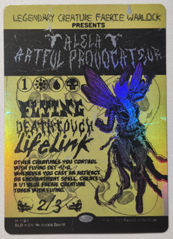 MTG Secret Lair Alela, Artful Provocateur #1197 -SLD Legendary Flyers NM MagiCon - Image 1