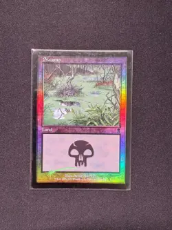 SWAMP (340) FOIL - Magic: The Gathering - MP - Image 1