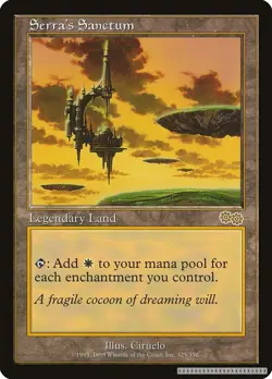 Serra's Sanctum [USG - 325] - MP [Normal] TCG MTG - Image 1