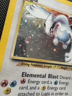 Pokemon TCG Lugia Neo Genesis Holo Card 9/111 Unlimited LP/MP - Image 3
