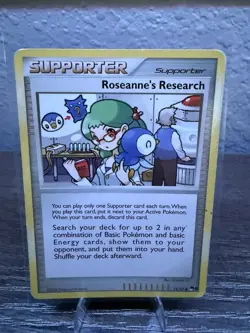 Pokemon Card Roseanne's Research Series 8 11/17 MP Condition Non-Holo - Image 1